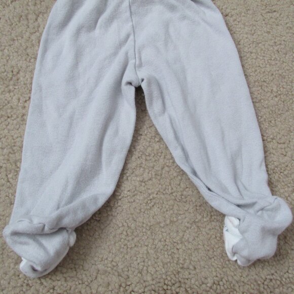 Carters Pull On Elastic Joggers Girls Size 6M Gray Cow Animal Pants Bottoms - Picture 4 of 4